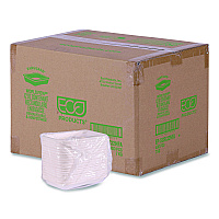 WorldView Vanguard Rectangular Container, 12 oz, 7 x 4.75 x 1, Sugarcane Fiber, White, 400/Carton (EPSCRC12NFA)