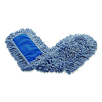 Dust Mop Head, Synthetic Blend, 48" Width, Blue (FGJ25700BL00)