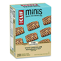 Energy Bar Minis, White Chocolate Macadamia Nut, 1 oz Bar, 20/Box (CCC37295)