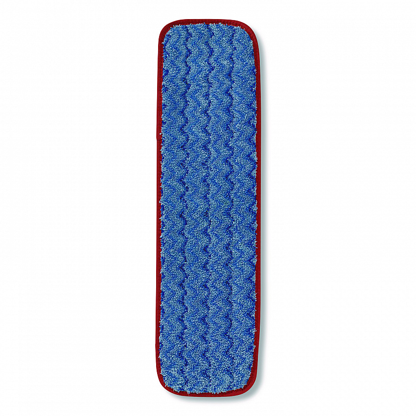 Microfiber Wet Mop Pad, 18", Red, 12/Carton (FGQ41000RD00)