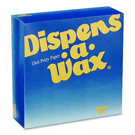 Dispens-A-Wax Waxed Deli Patty Paper, 6 x 6, 1,000/Box, 10 Boxes/Carton (801200)