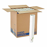 Pathways Paper Hot Cups, 12 oz, White/Brown, 50/Sleeve, 20 Sleeves/Carton (2342PATH)