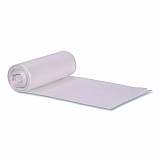 Low-Density Waste Can Liners, 44 gal, 1.3 mil, 37 x 50, Clear, Perforated Roll, 100/Carton (375013CL)