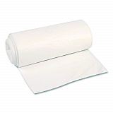 High-Density Can Liners, 45 gal, 22 mic, 40 x 48, Natural, Perforated Roll, 150/Carton (404822N)