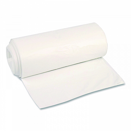 High-Density Can Liners, 56 gal, 16 mic, 43 x 48, Natural, Perforated Roll, 200/Carton (434816R)