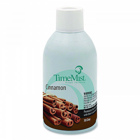 Premium Metered Air Freshener Refill, Cinnamon, 7.1 oz Aerosol Spray, 12/Carton (1042746)
