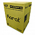 Polypropylene Plastic Hinged Container, 9.35 x 9.22 x 3.17, Clear, Plastic, 50/Pack, 4 Packs/Carton (FPHC99PP1C)