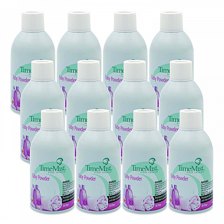 Premium Metered Air Freshener Refill, Baby Powder, 7.1 oz Aerosol Spray (1042686EA)