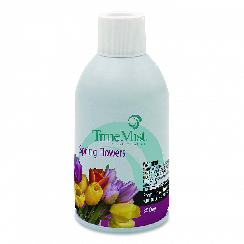 Premium Metered Air Freshener Refill, Spring Flowers, 7.1 oz Aerosol Spray (1042712EA)