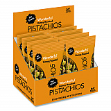 No Shells Honey Roasted Pistachios, 2.25 oz Bags, 8/Box (PAR91086)