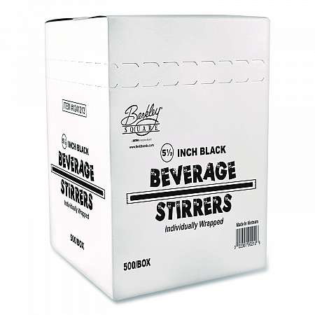 Wrapped Polypropylene Stirrers, 5.5