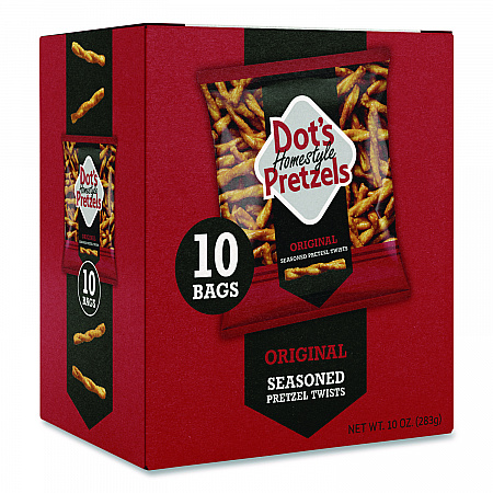 Original Pretzels, 1 oz Bag, 10/Box (DDP71943)