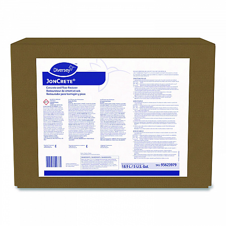 JonCrete Concrete and Floor Restorer, Fresh Scent, 5 gal Envirobox (95623979)