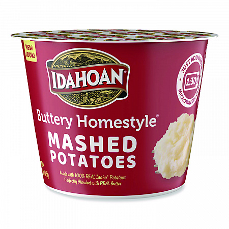 Buttery Homestyle Mashed Potatoes, 1.5 oz Cup, 10/Carton (IDA33141)