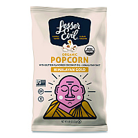 Snack Organic Himalayan Gold Popcorn, 0.88 oz Bag, 18/Carton (LSN00691)