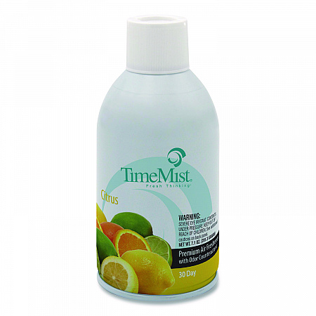 Premium Metered Air Freshener Refill, Citrus, 7.1 oz Aerosol Spray (1042781EA)