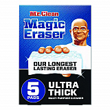 Magic Eraser Ultra Thick, White, 5/Pack (12413PK)