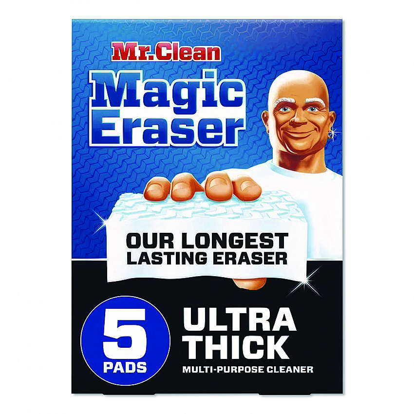 Magic Eraser Ultra Thick, White, 5/Pack (12413PK)