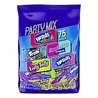 Party Mix Stand-Up Bag, 75 Pieces, Assorted Flavors, 1.7 lb Bag (FER07938)