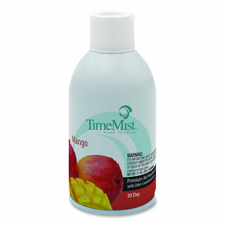 Premium Metered Air Freshener Refill, Mango, 7.1 oz Aerosol Spray, 12/Carton (1042810)