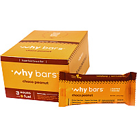 Superfood Snack Bar, Choco Peanut, 2.04 oz Bar, 12/Box (WHY16204)