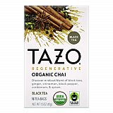Tea Bags, Organic Chai, 16/Box (TAZ00305BX)