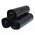 Low-Density Commercial Can Liners, 60 gal, 1.15 mil, 38 x 58, Black, Interleaved Roll, 25 Bags/Roll, 4 Rolls/Carton (SLW3858SPK)