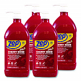 Cherry Bomb Gel Hand Cleaner, Cherry Scent, 48 oz, 4/Carton (ZUCBHC484CT)