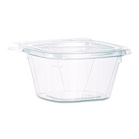 ClearPac SafeSeal Tamper-Resistant, Tamper-Evident Containers, 3.72 x 4.2 x 1.97, Clear, Plastic, 400/Carton (CH6DEF)