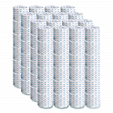 Standard Bath Tissue, 2-Ply, White, 400 Sheets/Roll, 96 Rolls/Carton (248)