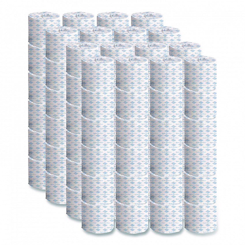 Standard Bath Tissue, 2-Ply, White, 400 Sheets/Roll, 96 Rolls/Carton (248)