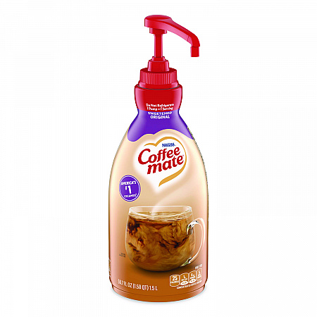 Liquid Coffee Creamer, Sweetened Original, 1.5 L Pump Bottle (13799)