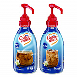 Liquid Coffee Creamer, French Vanilla, 1.5 L Pump Bottle, 2/Carton (31803CT)