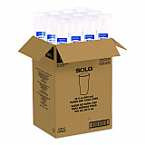 Double Sided Poly (DSP) Paper Cold Cups, 28 oz to 32 oz, White, 40 Cups/Sleeve, 12 Sleeves/Carton (RNP32P2050)