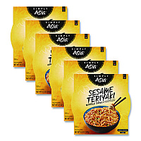 Simply Asia Sesame Teriyaki Noodle Bowl, 8.5 oz Bowl, 6/Carton (THA00086)