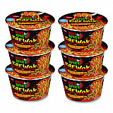 Hot and Spicy Fire Wok Molten Chili Chicken, 4.37 oz Bowl, 6/Carton (NIS19503)