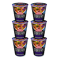 Cup Noodles Stir Fry, Teriyaki Chicken, 3 oz Cup, 6/Carton (NIS42405)