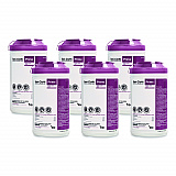 Sani-Cloth Prime Germicidal Disposable Wipes, Extra-Large, 1-Ply, 7.5 x 15, Unscented, White, 70/Canister, 6 Canisters/Carton (P24284)