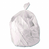 Linear Low-Density Can Liners, 33 gal, 0.65 mil, 33 x 39, Clear, Roll, 250/Carton (H6639HCR01)