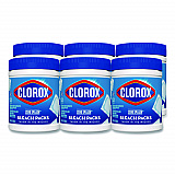 Zero Splash Bleach Packs, Regular Scent, 12 Packs/Canister, 6 Canisters/Carton (31371)