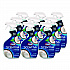 Scentiva Disinfecting Multi-Surface Cleaner, Bleach Free, Coconut and Waterlily Scent, 32 oz Spray Bottle, 9/Carton (60521CT)