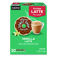 Vanilla One Step Latte K-Cups, 20/Box (8177)