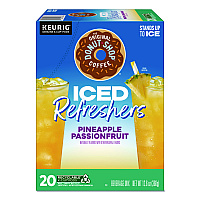 ICED Refreshers K-Cup Pods, Pineapple Passion Fruit, 20/Box (0236)