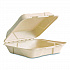 Nourish Molded Fiber Takeout Containers, Compostable, 9 x 9 x 3, Natural, Sugarcane, 200/Carton (VWHC91NFA)