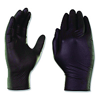 Industrial Nitrile Gloves, Powder-Free, XX-Large, 3 mil Thick, 9.5" Long, Black, 100/Box (BX349100BX)