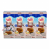 Plant-Based Oat Milk Liquid Creamers, Natural Vanilla, 0.38 oz Mini Cups, 50/Box, 4 Boxes/Carton (19891CT)