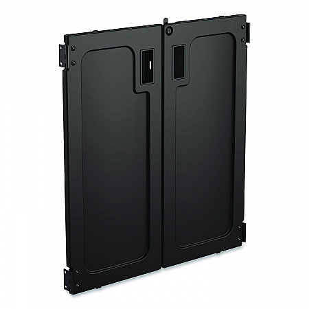 Lockable Door Accessory for Suncast Commercial Full-Size Housekeeping Carts HKC1000/HKC2000, Plastic, Black (HKCBMDOOR)