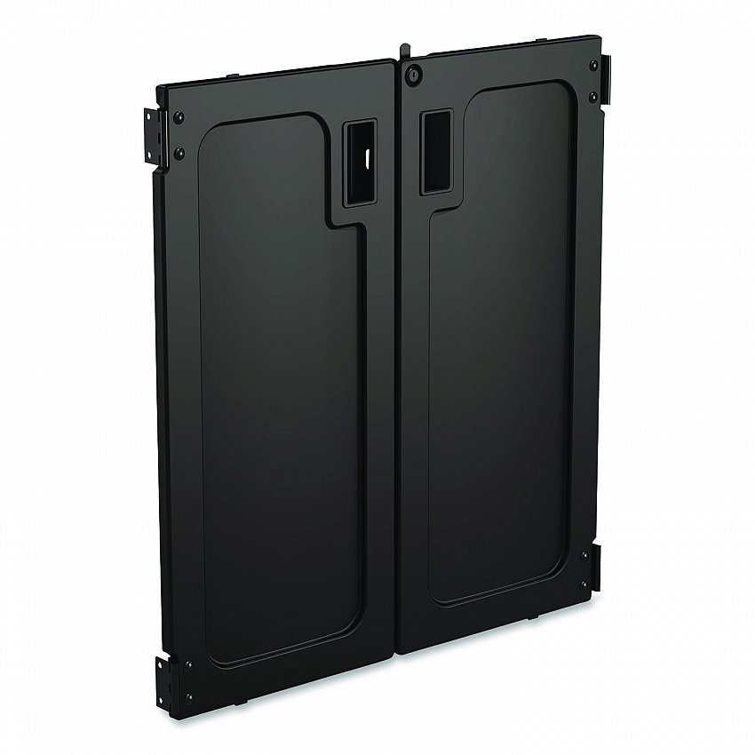 Lockable Door Accessory for Suncast Commercial Full-Size Housekeeping Carts HKC1000/HKC2000, Plastic, Black (HKCBMDOOR)