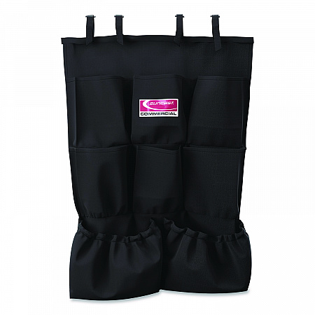 8-Pocket Organizer for Suncast Commercial Full-Size and Compact Housekeeping Carts, 19.5