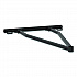 Tilt Tow Rack for Suncast Commercial 2 cu yd Tilt Trucks, Steel, Black (TOWRACK200)